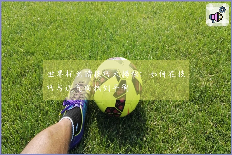 世界杯竞猜技巧大揭秘：如何在技巧与运气间找到平衡